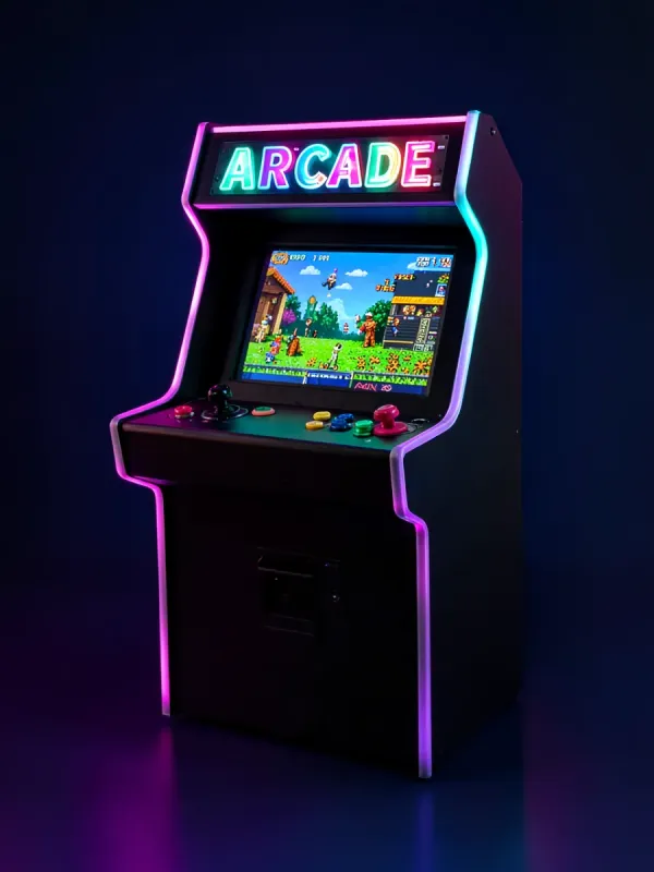 Produit Neon Upright Arcade Cabinet Image